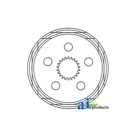 A & I Products Disc, Brake 10" x10" x0.5" A-83999753